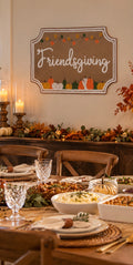 Thanksgiving/Friendsgiving Banner- Ready to Pick up/ship